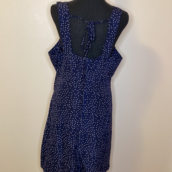 🌟 2/$10 Shein Blue Polka Dot Mini Dress - Picture 2 of 7